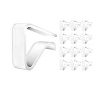 XCTDSVAH Pince Nappe 12pcs Tablecloth Fixing Clip Invisible Anti-Slip Clear Clips Plastic Transparent Table Cover Holders