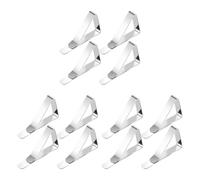 XCTDSVAH Pince Nappe 4-32Pc Stainless Steel Table Cloth Clip Wedding Picnic Cover Holder Tablecloth Stable Clips for Restaurant Fixed