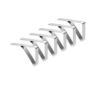 XCTDSVAH Pince Nappe 6Pcs Tablecloth Clips Stainless Steel Picnic Table Cloth Holders Cover Clamps for Outdoor Parties Weddings Camping