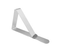 XCTDSVAH Pince Nappe 6ps/Set Stainless Steel Tablecloth Clip Triangle Anti Slip Fixed Large Diameter