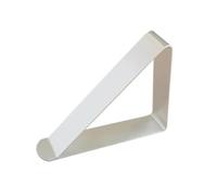 XCTDSVAH Pince Nappe 6ps/Set Stainless Steel Tablecloth Clip Triangle Anti Slip Fixed Large Diameter