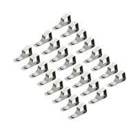 XCTDSVAH Pince Nappe 8/24pcs Tablecloth Clips Stainless Steel Anti-Slip Clamp Table Cloth Cover Fix for Camping Wedding Promenade