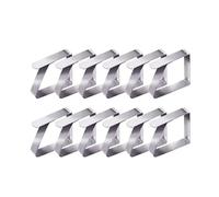 XCTDSVAH Pince Nappe 8pcs Stainless Steel Tablecloth Tables Cover Clip Holder Cloth Clamps Picnic Wedding Party Promenade Home Garden Supplies