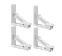 XCTDSVAH Pince Nappe Enjoy Stress Picnics with These Non Slip Tablecloth Clips Transparent Plastic Holders (Set of 4)