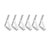 XCTDSVAH Pince Nappe Stainless Steel Anti-Slip Tablecloth Clips Non-Slip Tables Cover Securing Clamps Clip Wedding Camping Promenade Table