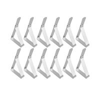 XCTDSVAH Pince Nappe Stainless Steel Anti-Slip Tablecloth Clips Non-Slip Tables Cover Securing Clamps Clip Wedding Camping Promenade Table