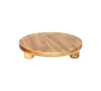 XCTDSVAH Soucoupe Pot Fleur Support Rond en Bois, Plateau for Salle de Bains, Porte-évier Cuisine à Domicile, Porte-Savon for Bouteilles, mouchoirs Maquillage végétaux