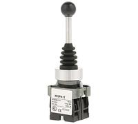 XD2PA12 2 Position 2NO Interrupteur Joystick Commutateur de Joystick Interrupteur Autobloquant, Walfront Interrupteur Croisé Printemps Ressort Retour Bâton Joystick Croix Commutateur Contrôle