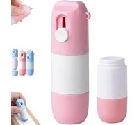 Xebular Coupe-papier thermique 2 en 1 pour effacer la vie privée, liquide correcteur de papier thermique, stylo effaceur de papier thermique avec mini cutter, stylo effaceur de données, protection de