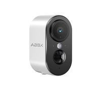Xega Caméra de Sécurité Intérieur 4G LTE 2K avec Carte SIM - Batterie 6000mAh, PIR, Vision Nocturne Couleur, Audio, TF/Cloud, IP65