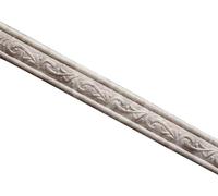 XEINNILL Garniture de moulure Flexible Auto-adhésive - Bordure Murale à Motif for décoration de Cuisine et de Salle de Bain, Lignes murales Amovibles(Gray)