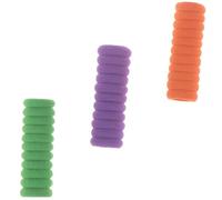 Xeju 10pcs Comfort Soft Foam Pen Pencil Grips Pen Control Pupil Handwriting Aid Kids