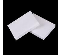 Xeju 2pcs Blanc Blanc Mini Artiste Étiré Toile Art Conseil Peinture À L'huile Acrylique 5*7cm