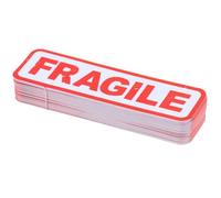 Xeju 50pcs Fragile Sticker Fragile Handle With Care Stickers 8.5*2.5cm