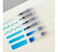 Xeme 1pcs/3pcs/6pcs Pinceau De Couleur De L'eau Stylo Rechargeable Aquarelle Dessin Dessin Art Fournir