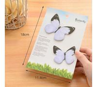 Xeme Post It Note Signet Drapeau Papillonshape Sticky Memo Pad De Papier Belle Nouveauté