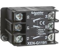 Schneider Electric Bloc contact à rappel XENG1191 1 NF, 2 NO montage frontal Nouveau