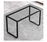 xfhTRUdrt Pieds de Banc, Pieds Chaise, Table en Fer(Black,120x40x72cm)