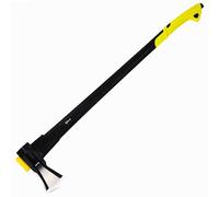 Xforst Hache Merlin à Fendre 93 cm | Tête en Acier Forgé 2 kg | pour Bois de Chauffage & Grosses Bûches | Manche en Fibre de Verre Antidérapant | Fixation Renforcée | Poids Total 3 kg SA2F#