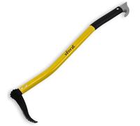 Xforst Sapie à Main 75 cm Bûcheron Ergonomique - Sappie Forestier Long Manche Aluminium Léger 570 g, Crochet Acier Carbone Forgé pour Bûches, Troncs & Bois de Chauffage - X-PAL75