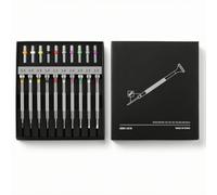 Xgdsnly 10 Pièces Tournevis Précision Pivotant Jeu Tournevis Précision Ergonomique Outillage pour Bricoleurs