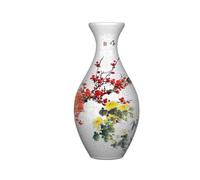 Xgdsnly 160 Pièces Assembly Model Étanche Énigme Vase à Assembler Cadeau Créatif pour Enfants, Vase À Motif De Fleurs De Prunier