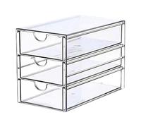 Xgdsnly Boîte de Rangement Jouets Voitures Coffret Vitrine Présentoir Transparent Antipoussière Exposition Maquettes Facile à Poser pour Déco Salon Chambre Bo, Trois Couches