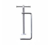 Xgdsnly Bride en G Goupille Serrage Étau Presse Pince Métal Filetage Fluide Ajustement Polyvalent Patin Caoutchouc Protection Bois Usage Professionnel Adaptée, 3