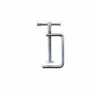 Xgdsnly Bride en G Goupille Serrage Étau Presse Pince Métal Filetage Fluide Ajustement Polyvalent Patin Caoutchouc Protection Bois Usage Professionnel Adaptée, 2