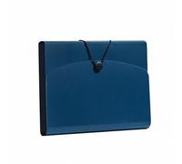 Xgdsnly Dossier Accordéon Organisateur Dossiers Documents Classement Pochette Extensible Chemise à Onglets Étui Archives 13 Compartiments Grande Capacité PP, Marine, 13 Grilles