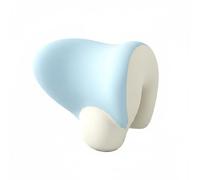 Xgdsnly Oreiller Cervical en Mousse à Mémoire Oreiller de Repos de Bureau Coussin d'Appui-tête Coussin Ergonomique Soutien Cervical et des Épaules pour Repos, Bleu Ciel, 26.5 23.5 20.5cm