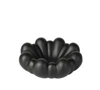 Xgdsnly Plateau à Fruits Mat Plateau En Résine Moderne Porte-Objets pour Bureau, Noir, Petit