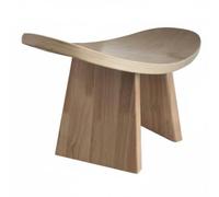 Xgdsnly Tabouret Assis à Genoux en Bois Compact Tabouret Méditation Ergonomique pour Maison, 42 21 20 CM Grand, Marron