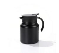 Xgdsnly Théière Isotherme Double Paroi Théière avec Infuseur En Acier Inoxydable Tisanière avec Infuseur pour Amateurs Thé, Bureau, Maison, Array, Noir, 800ml