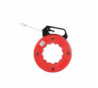 Xgdsnly Tire-câble Professionnel Électrique Outil de Passage Guide-câble Dérouleur Fil Acier avec Enrouleur Fluide pour Trajets Longs Dans Conduits Murs Plafonds Planchers Chantiers, Fs1530