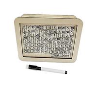 Xgdsnly Tirelire en Bois avec Compteur pour Adultes et Enfants, Portable et Mignonne.