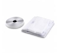 Xgdsnly Tissu Calfeutrage Fenêtre sans Perçage Joint Fenêtre avec Fermeture Éclair Universel pour Studio, 5 Mètres