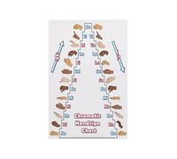 XGINERFEX Classroom Music Poster Kodaly Curwen Hand Signs Chart for Sight Singing and Solfege Education Teacher Resource Decor(Framed,12x18inch(30x45cm))