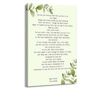 XGINERFEX Thought Provoking Quote Canvas Print The Journey Literary Wall-Art for Writers Study Decor Book Lovers Home Office(Unframed,16x24inch(40x60cm))