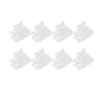 XGOUGUAAU Connecteur d’ampoule en forme de L, adaptateur d’angle sans soudure à 2 broches pour bande LED COB de 10 mm, extension de borne sans couture au design à angle droit pour projets