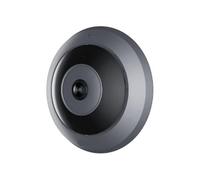 XGUELNT Caméra de sécurité intérieure WiFi Fisheye 6MP | Caméra panoramique 360° avec détection intelligente et audio bidirectionnel(1PCs PoE Cam Black)