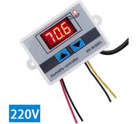XH-W3005 Humidistat numérique contrôleur d'humidité régulateur hygromètre intérieur extérieur humidomètre détecteur de mositu 220v
