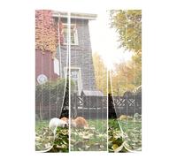 XHBJSH Moustiquaire Porte Magnétique 180x210cm Moustiquaire Aimantée Double Ouverture Latérale Moustiquaire Porte, Rideau Porte Anti Insectes Mouche Moustique, Fermeture Automatique