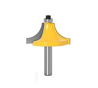 Xianglaa-bit de routeur, Ronde sur Bordures Toupie, Nettoyage Trimmer Mill extrémité Droite 1pcs Flush Trim, 8 mm Bit Shank Bois routeur, Haute qualité (Cutting Edge Length : 8X44)