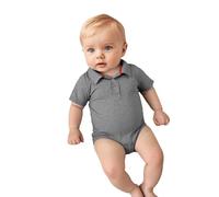 Xiaojiu Garçon Barboteuse Manches Courtes Nouveau-Né Garçon Vêtements Gentleman Col Purée Tissu Doux Printemps Été Bébé Fille Hauts Ensemble Casual(Tout-Petit, 12-18 Mois)
