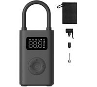 Xiaomi Mijia Compresseur d'air électrique portable 2D, gonfleur portable 150PSI avec batterie 2000mAh, 6 modes préréglés arrêt auto, lampe LED, charge USB-C pour voiture, moto, vélo, ballon
