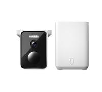 Caméra de surveillance Xiaomi Camera extérieure solaire BW400 Pro Set Blanc