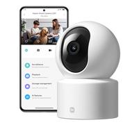 Xiaomi Caméra intérieure C201 Sphérique Full HD 1080p WiFi 6 360° Vision nocturne couleur