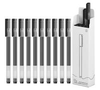 Xiaomi MI Jumbo Gel Ink Pen Super Durable Stylo à bille 0,5 mm 10 pièces par paquet (Noir)