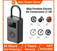 Xiaomi Mijia Compresseur d'air électrique portable 2D – gonfleur numérique détection pression pneus